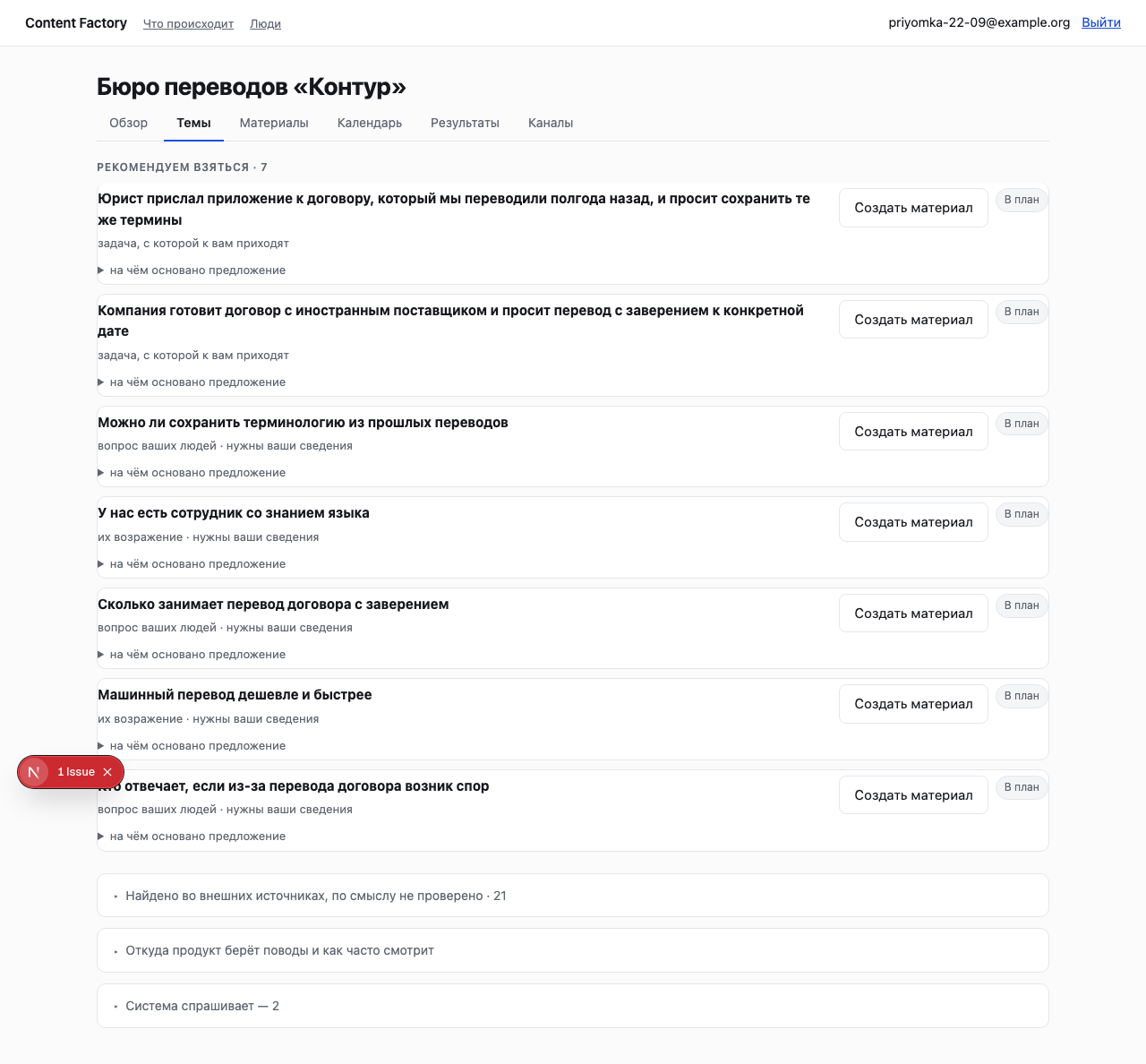 Темы